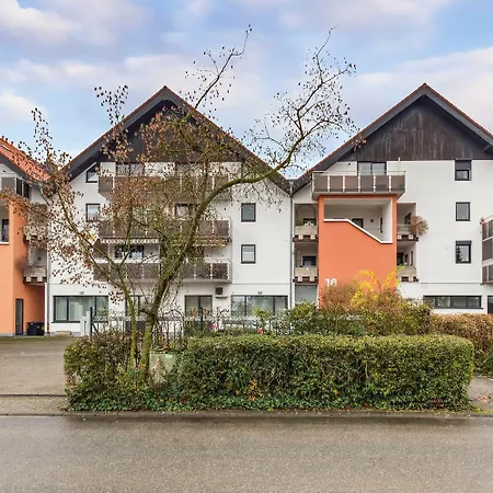 Apartmán Chic With Balcony In Nauheim